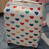 Konges Sløjd A/S Valise de voyage bon coeur coloré