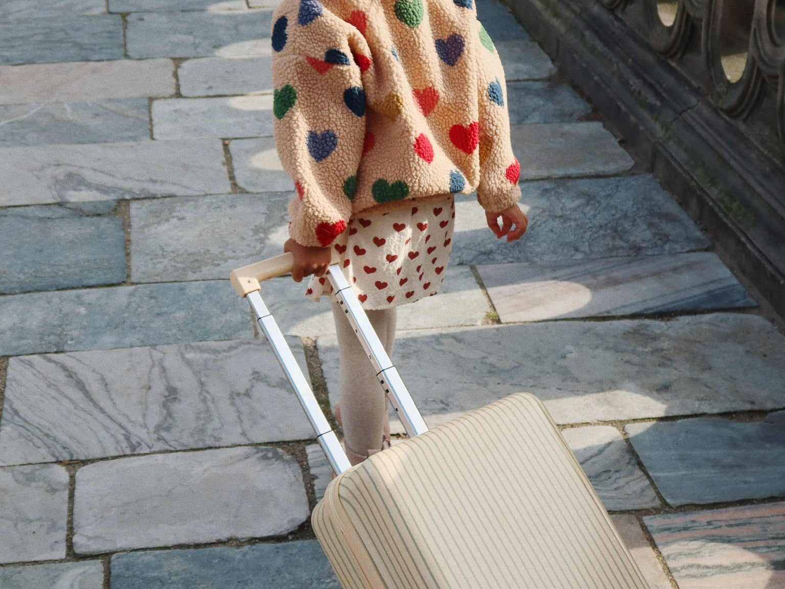 Konges Sløjd A/S Valise de voyage tea stripe