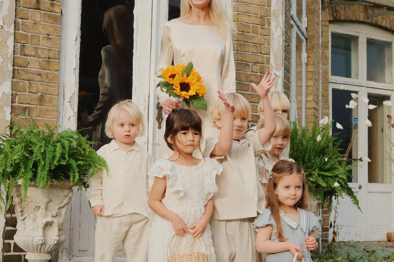 Konges Sløjd A/S WOVEN PANTS cloud stripe