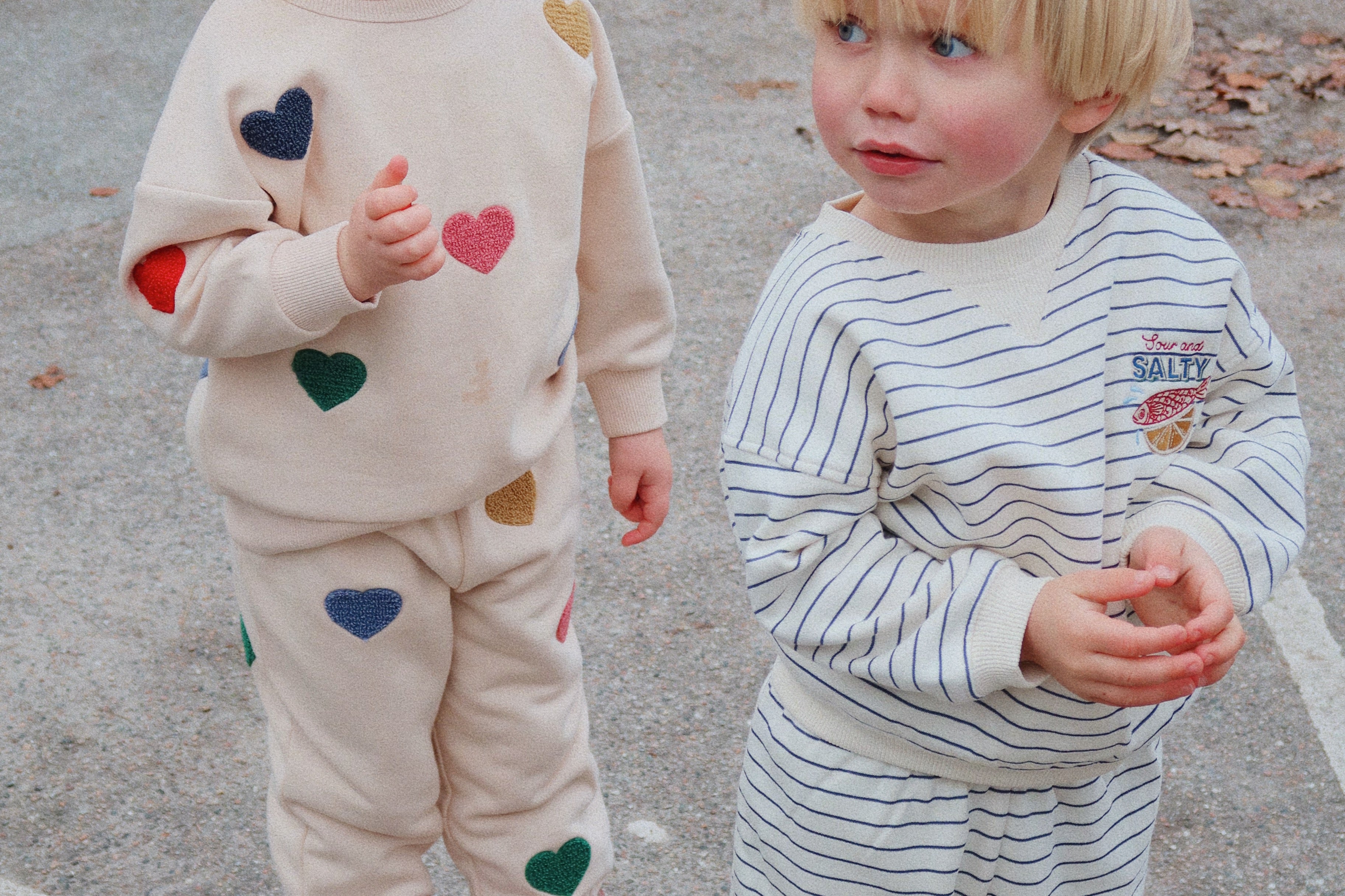 Konges Sløjd A/S Pantalon - Jersey multi heart