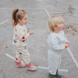 Konges Sløjd A/S Pantalon - Jersey multi heart