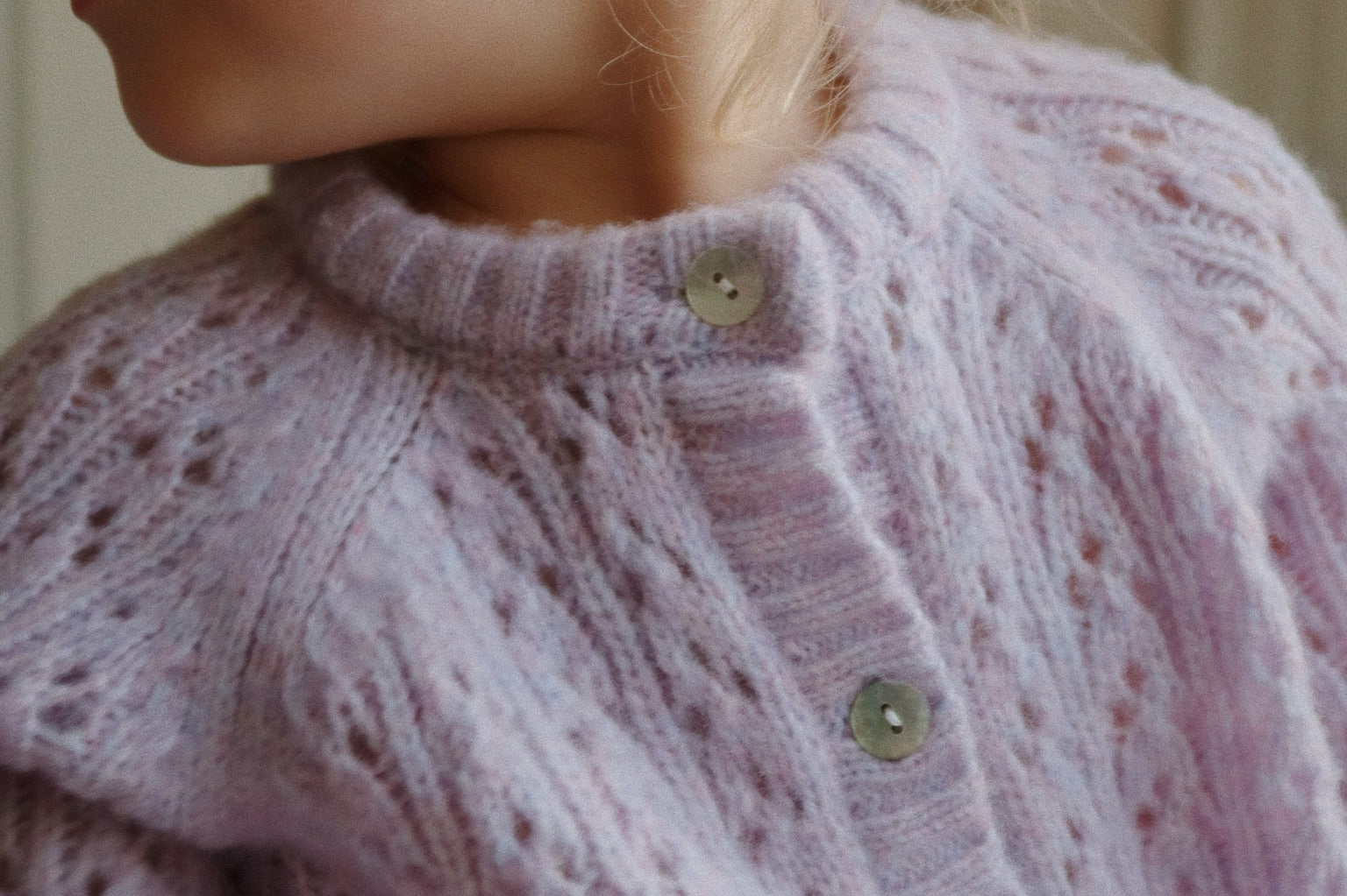 Konges Sløjd A/S Cardigans - Tricot lavender mist