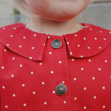 Konges Sløjd A/S Chemisiers - Tissé strawberry dot