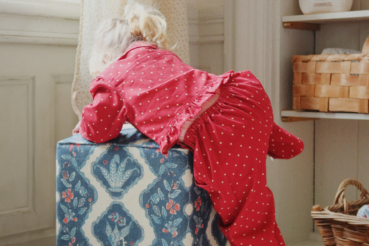 Konges Sløjd A/S Pantalon - Tissé strawberry dot