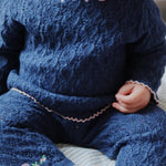Konges Sløjd A/S Pantalons - Tricot ensign blue