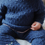 Konges Sløjd A/S Pantalons - Tricot ensign blue