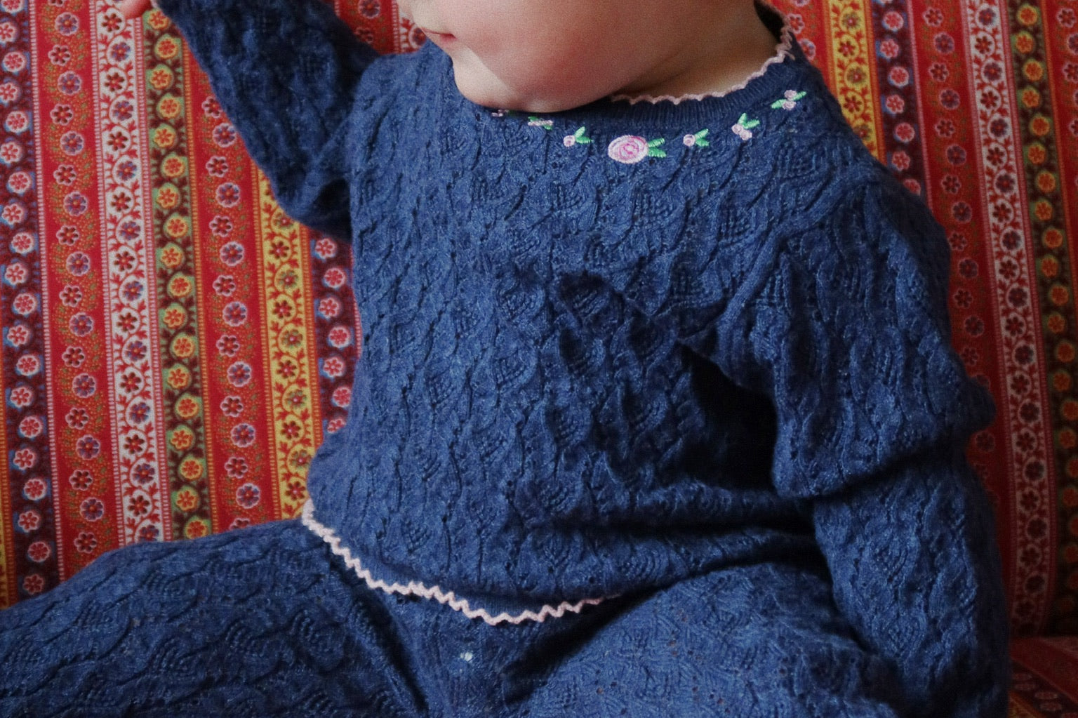 Konges Sløjd A/S Pantalons - Tricot ensign blue