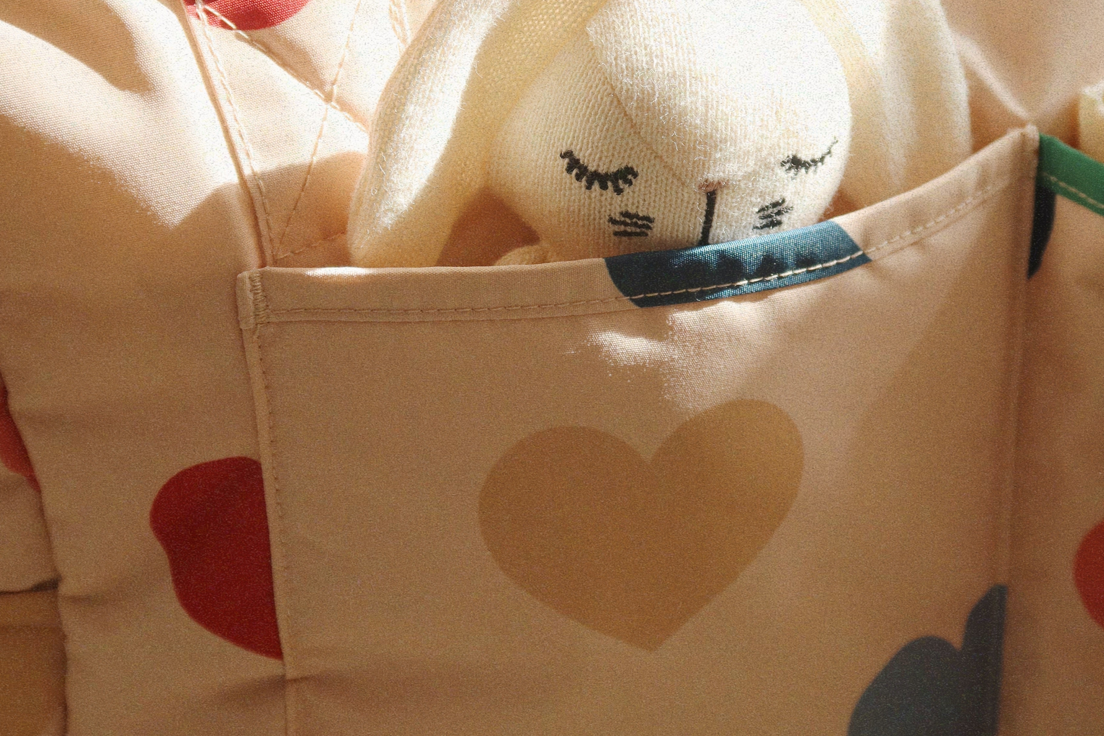 Konges Sløjd A/S sacs à langer bon coeur coloré