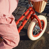 Konges Sløjd A/S Pantalon - Tissé milk rouge stripe