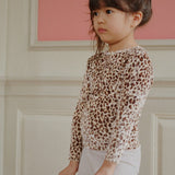 Konges Sløjd A/S JERSEY PANTS white glitter