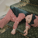 Konges Sløjd A/S Costumes greener pastures/red dahlia stripe
