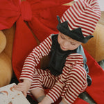 Konges Sløjd A/S Costumes greener pastures/red dahlia stripe