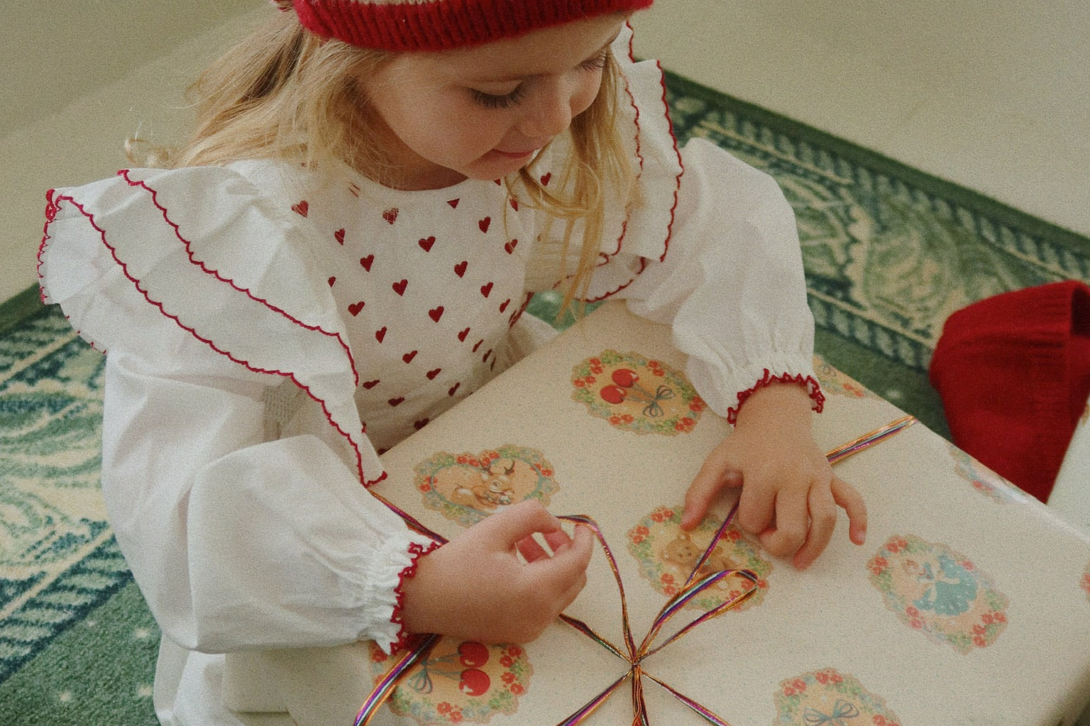 Konges Sløjd A/S Chapeaux christmas stripe