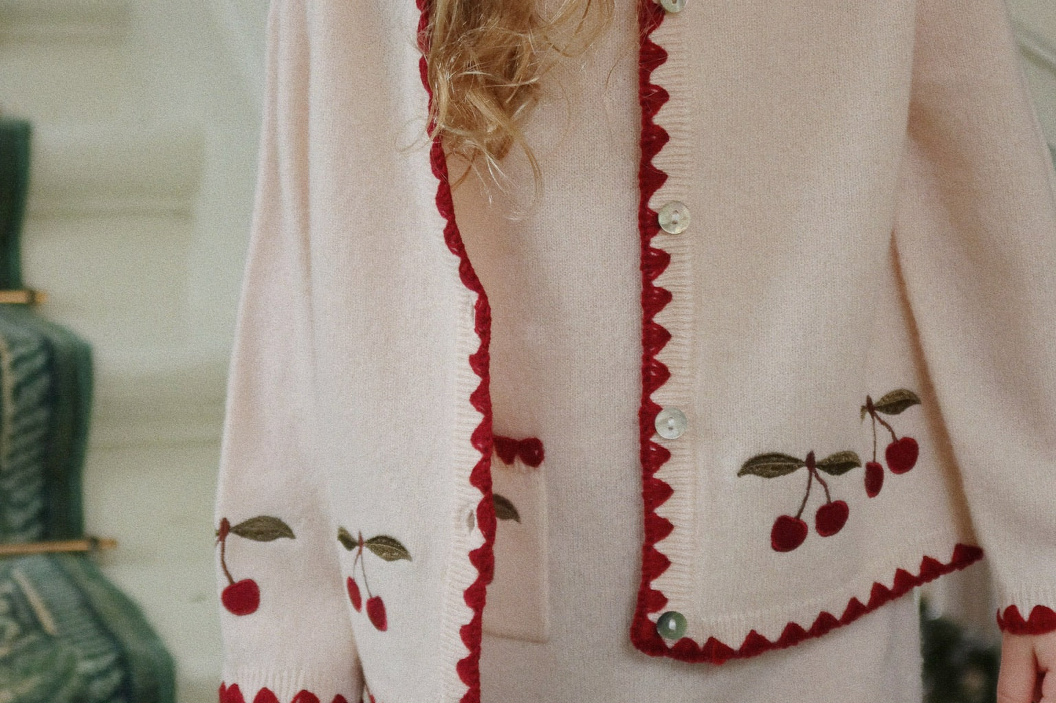 Konges Sløjd A/S Cardigans - Tricot off white