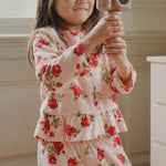 Konges Sløjd A/S JERSEY PANTS midori rosso