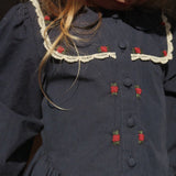 Konges Sløjd A/S WOVEN DRESSES dark navy