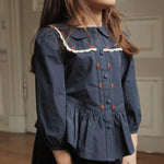 Konges Sløjd A/S Chemisiers - Tissé dark navy