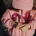 Konges Sløjd A/S Pantalon - Tissé milk rouge stripe