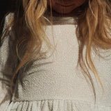 Konges Sløjd A/S Robes - Jersey white glitter