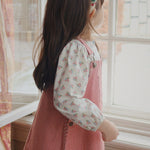 Konges Sløjd A/S WOVEN DRESSES milk rouge stripe