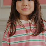 Konges Sløjd A/S Chemisiers - jersey blush bound stripe