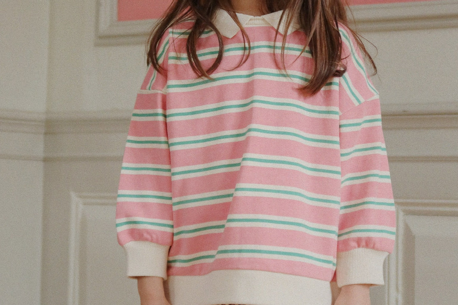Konges Sløjd A/S Chemisiers - jersey blush bound stripe