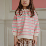 Konges Sløjd A/S JERSEY BLOUSES blush bound stripe