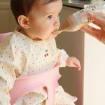 Konges Sløjd A/S bavoirs navy dot/rain washed