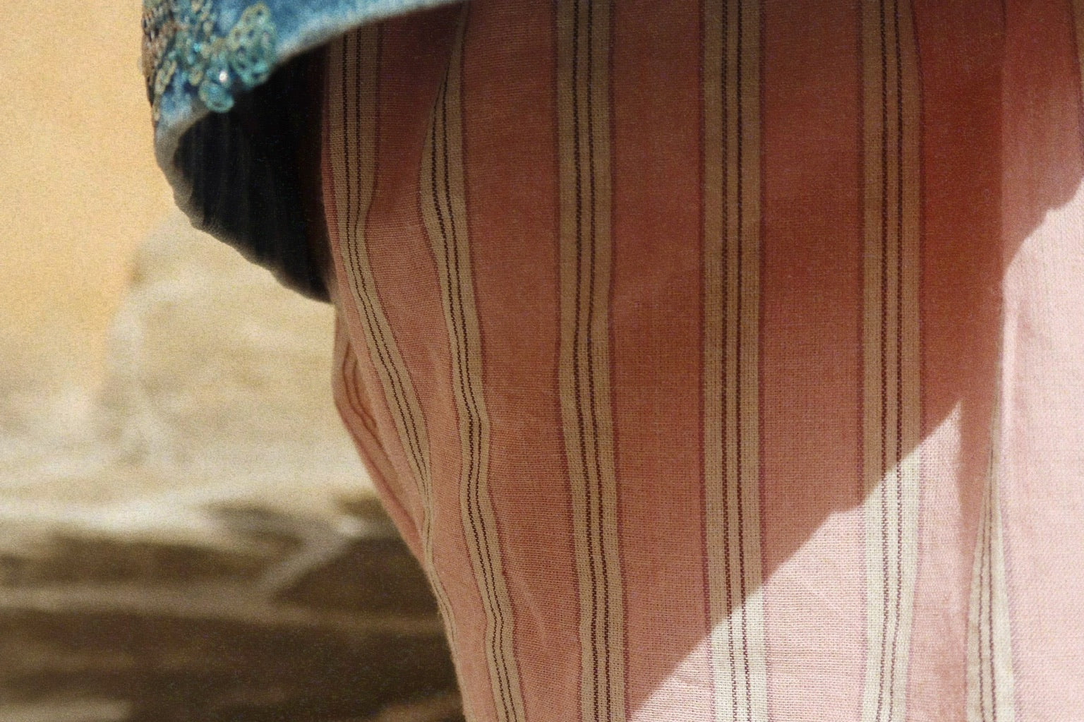 Konges Sløjd A/S WOVEN SHORTS & BLOOMERS soleil/bleu/basil stripe