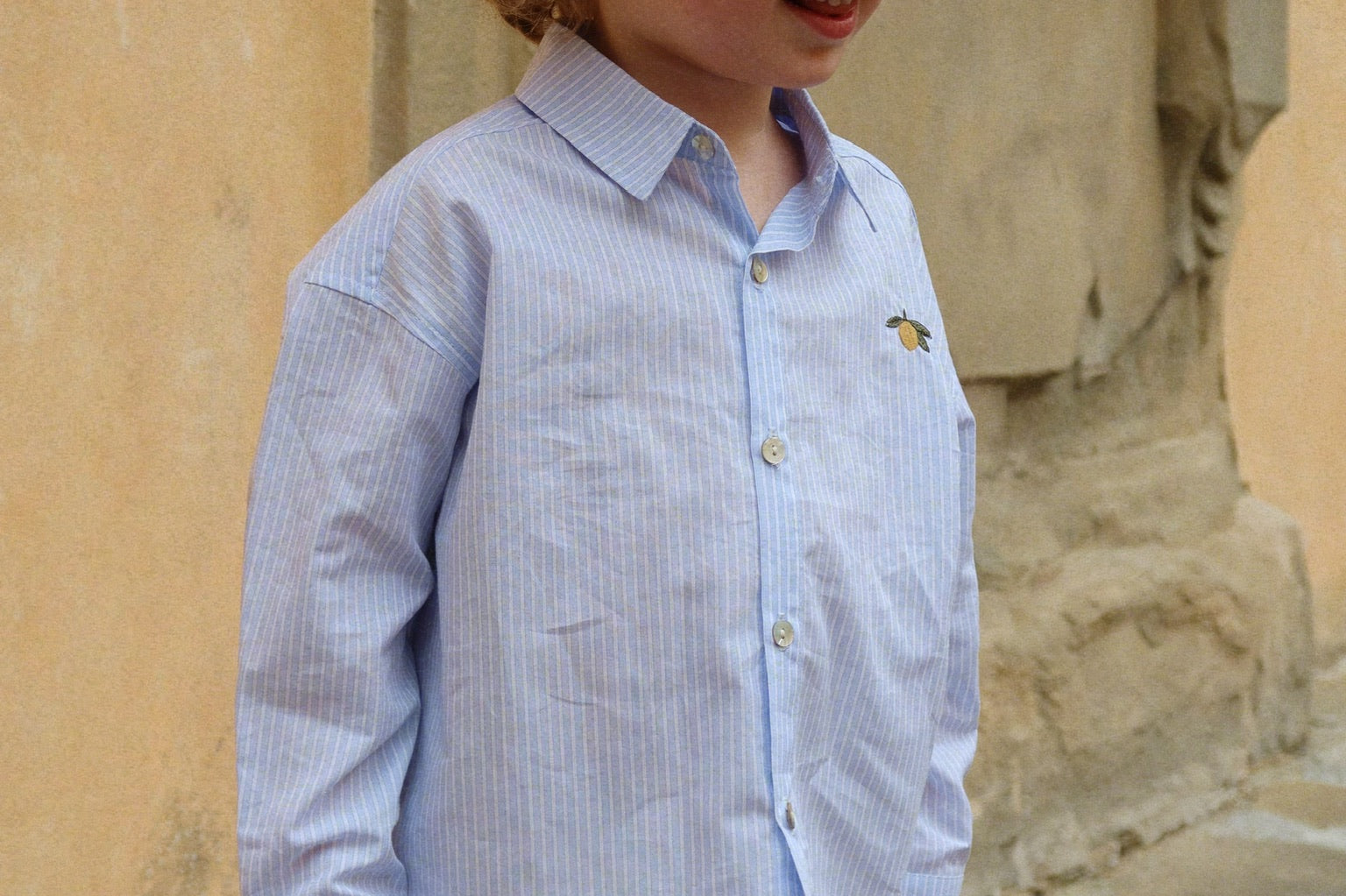 Konges Sløjd A/S WOVEN SHORTS & BLOOMERS soleil/bleu/basil stripe