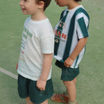 Konges Sløjd A/S JERSEY T-SHIRTS off white/on the menu