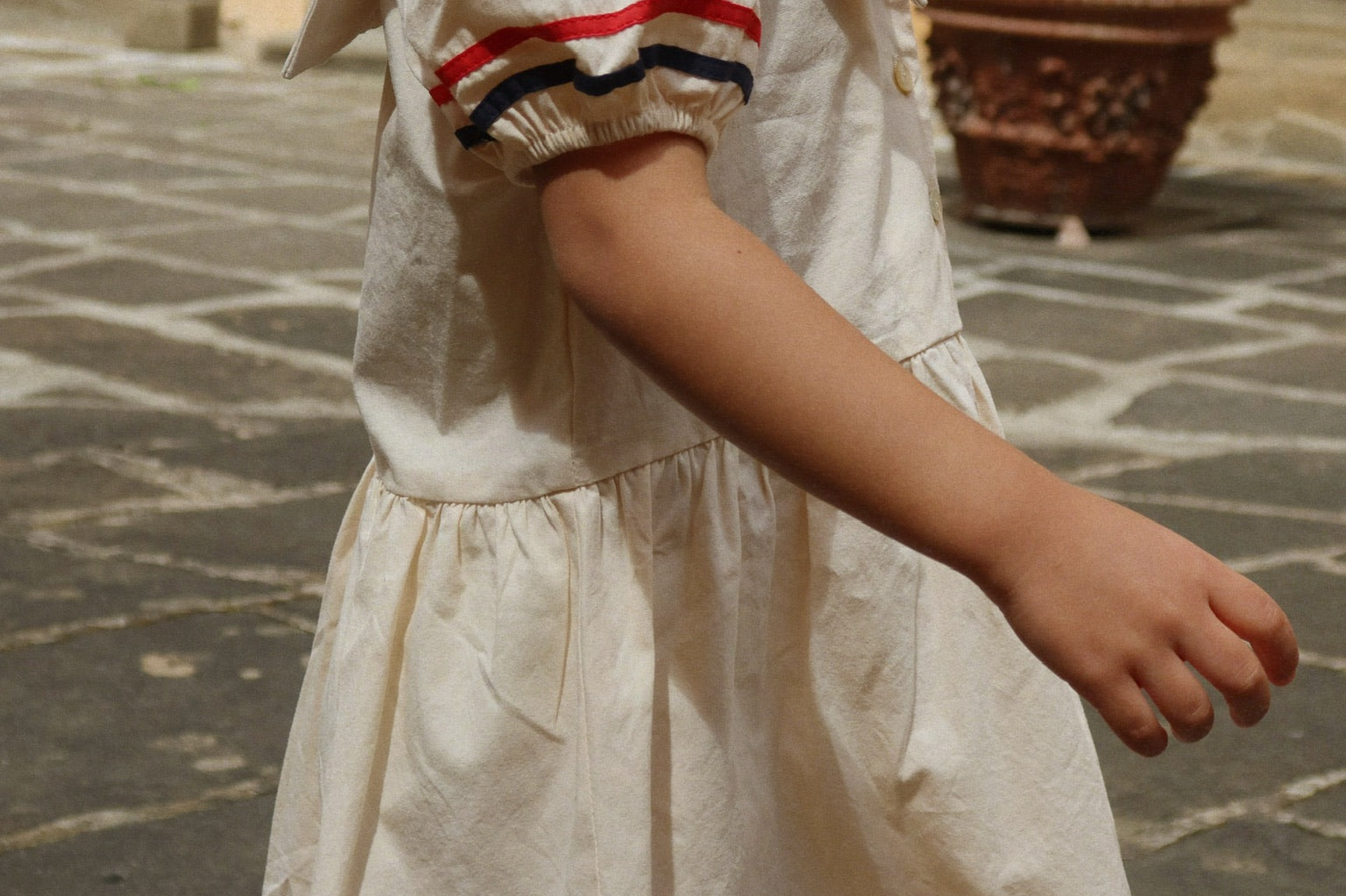 Konges Sløjd A/S WOVEN DRESSES eggnog