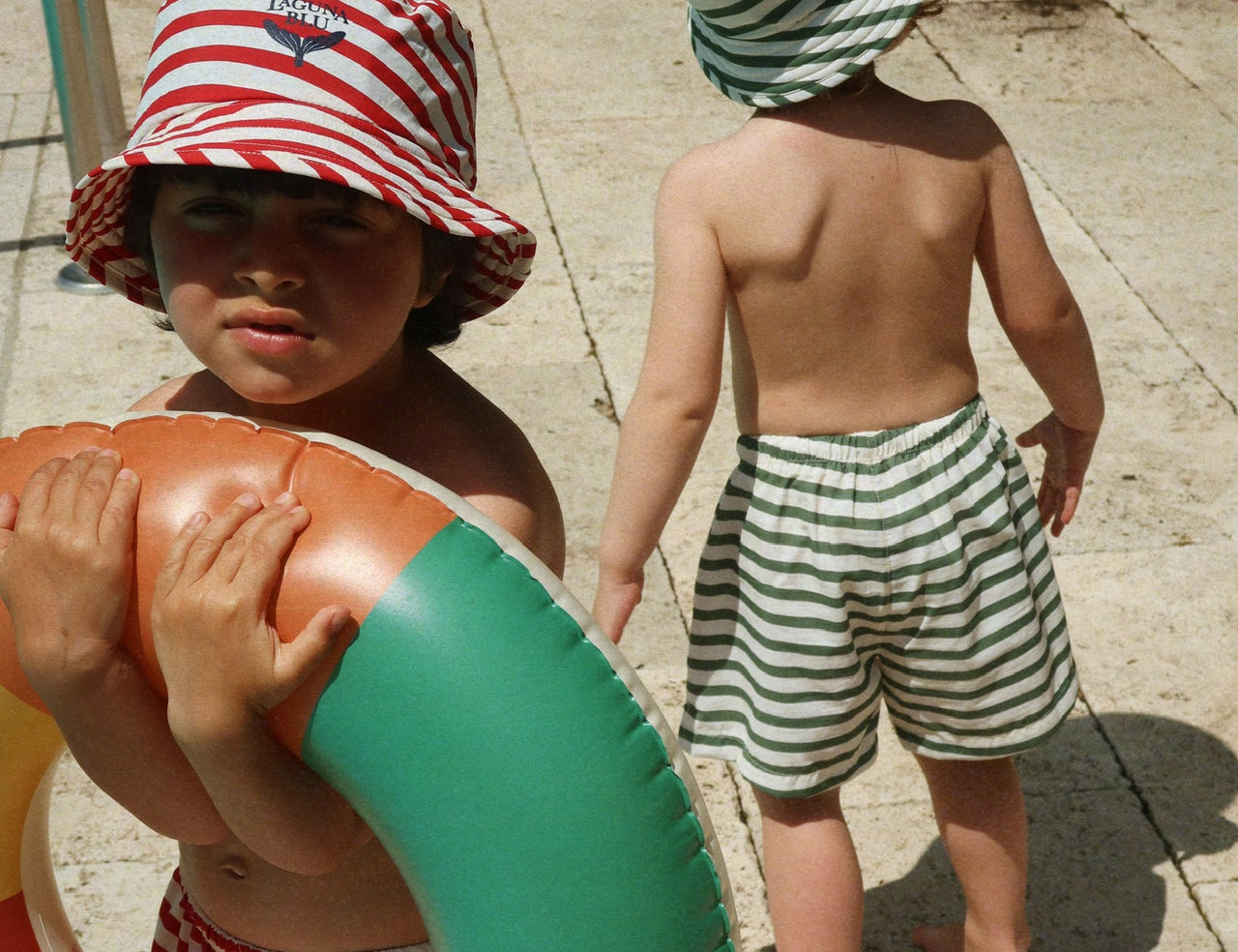 Konges Sløjd A/S UV SWIMHATS stripe verti