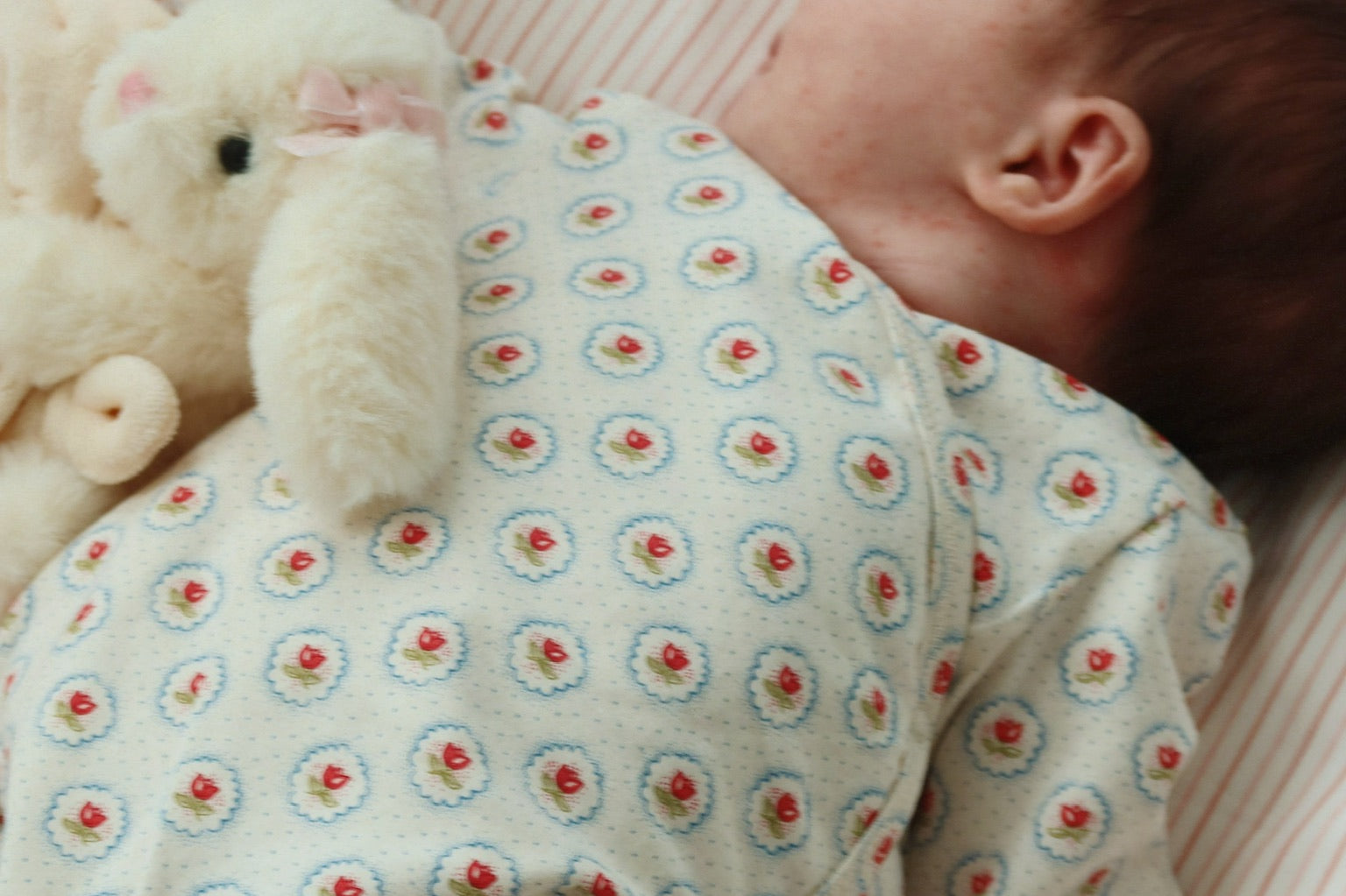 Konges Sløjd A/S Literie bébé stripie petite rose