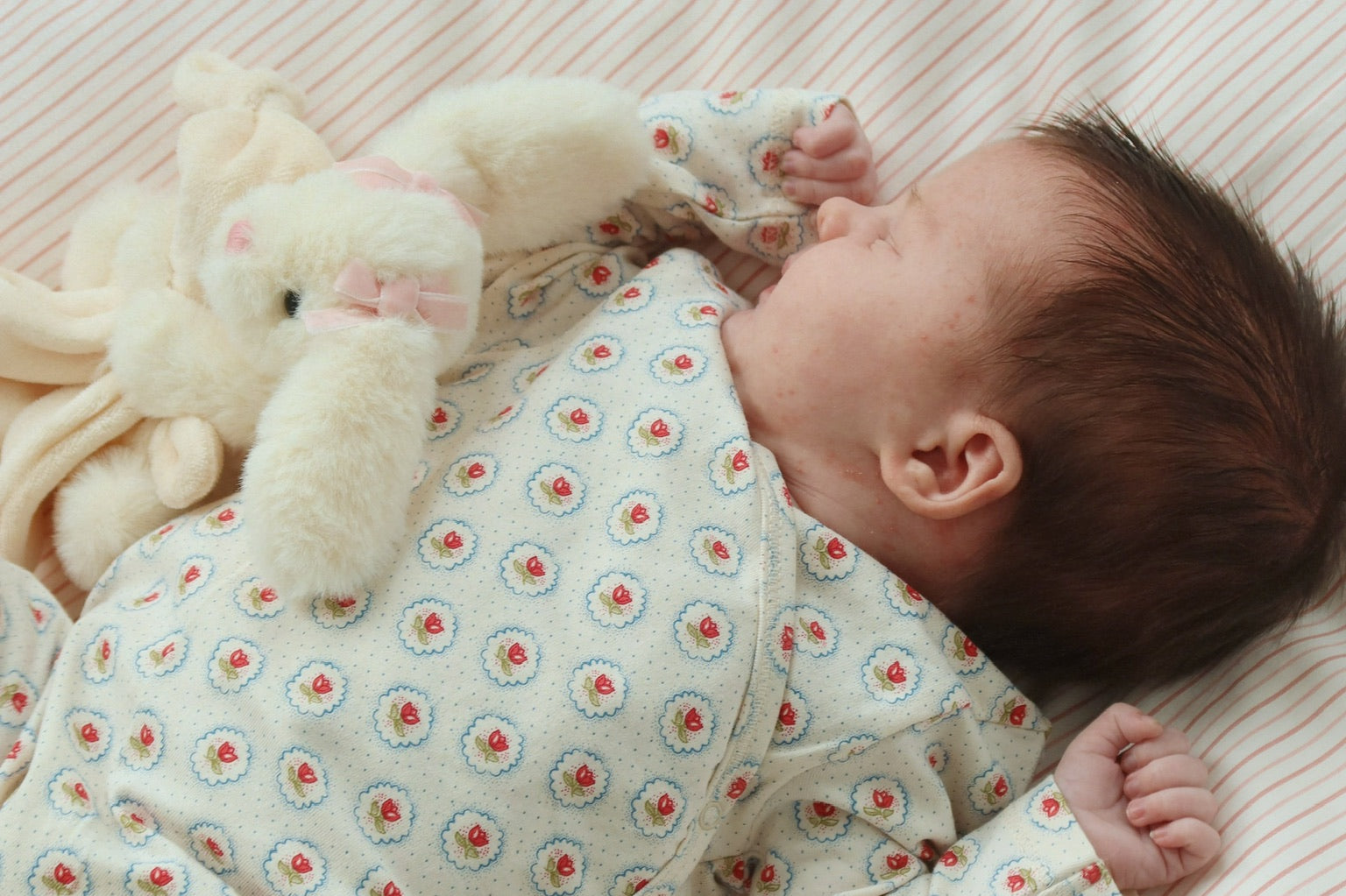 Konges Sløjd A/S Literie bébé stripie petite rose