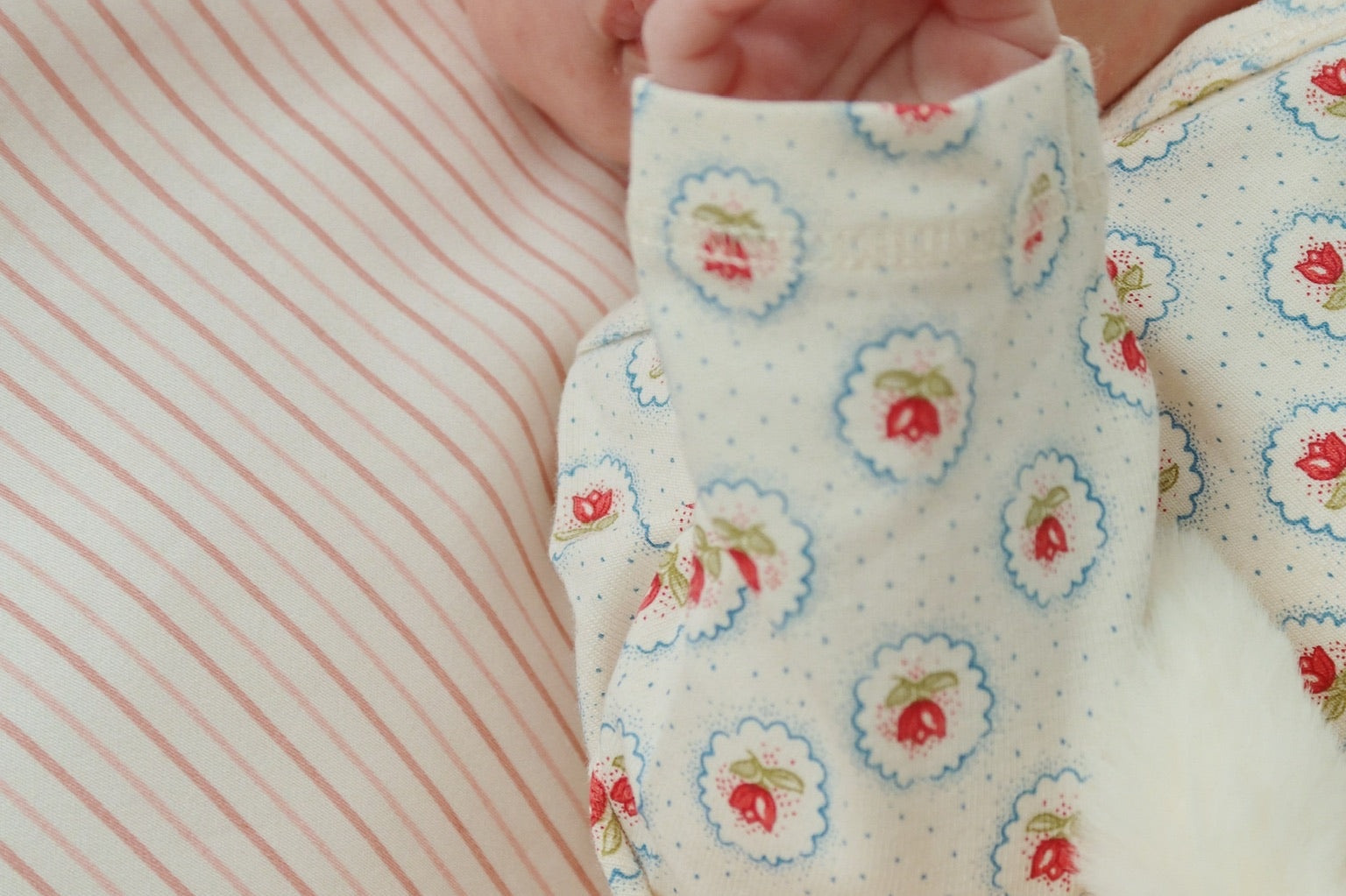 Konges Sløjd A/S Literie bébé stripie petite rose