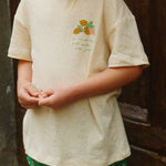 Konges Sløjd A/S JERSEY T-SHIRTS buttercream/juicy