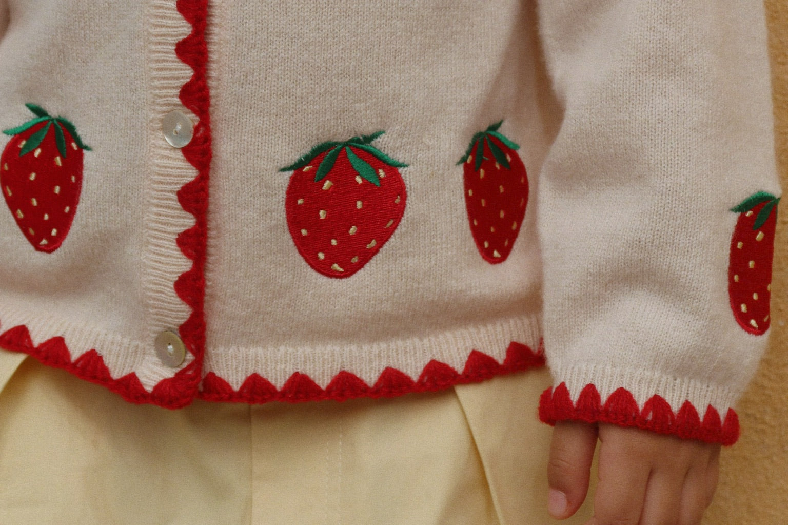 Konges Sløjd A/S Cardigans - Tricot buttercream