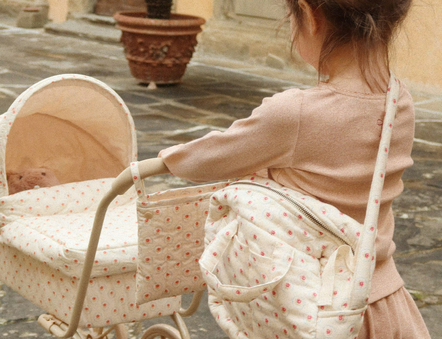 POUSSETTE CANNE POUPEE | Fleurs | Moos Family Store POUSSETTE CANNE POUPEE | Fleurs | Moos Family Store