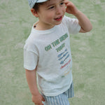 Konges Sløjd A/S JERSEY T-SHIRTS off white/on the menu