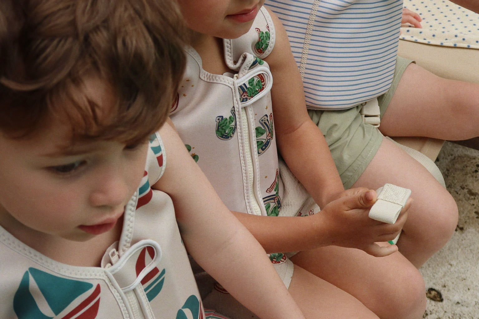 Konges Sløjd A/S FLOAT VEST & BELTS stripe bluie