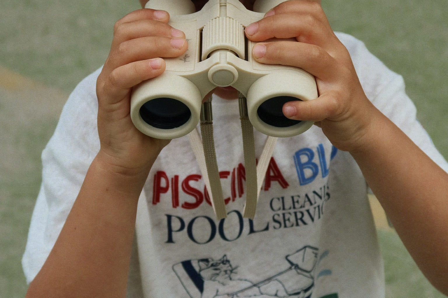 Konges Sløjd A/S JERSEY T-SHIRTS off white/piscina