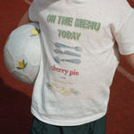 Konges Sløjd A/S JERSEY T-SHIRTS off white/on the menu