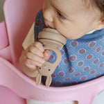 Konges Sløjd A/S FEEDING PACIFIER bark/shell