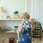 Konges Sløjd A/S Grenouillères et Jumpsuits - Tissé lemon denim