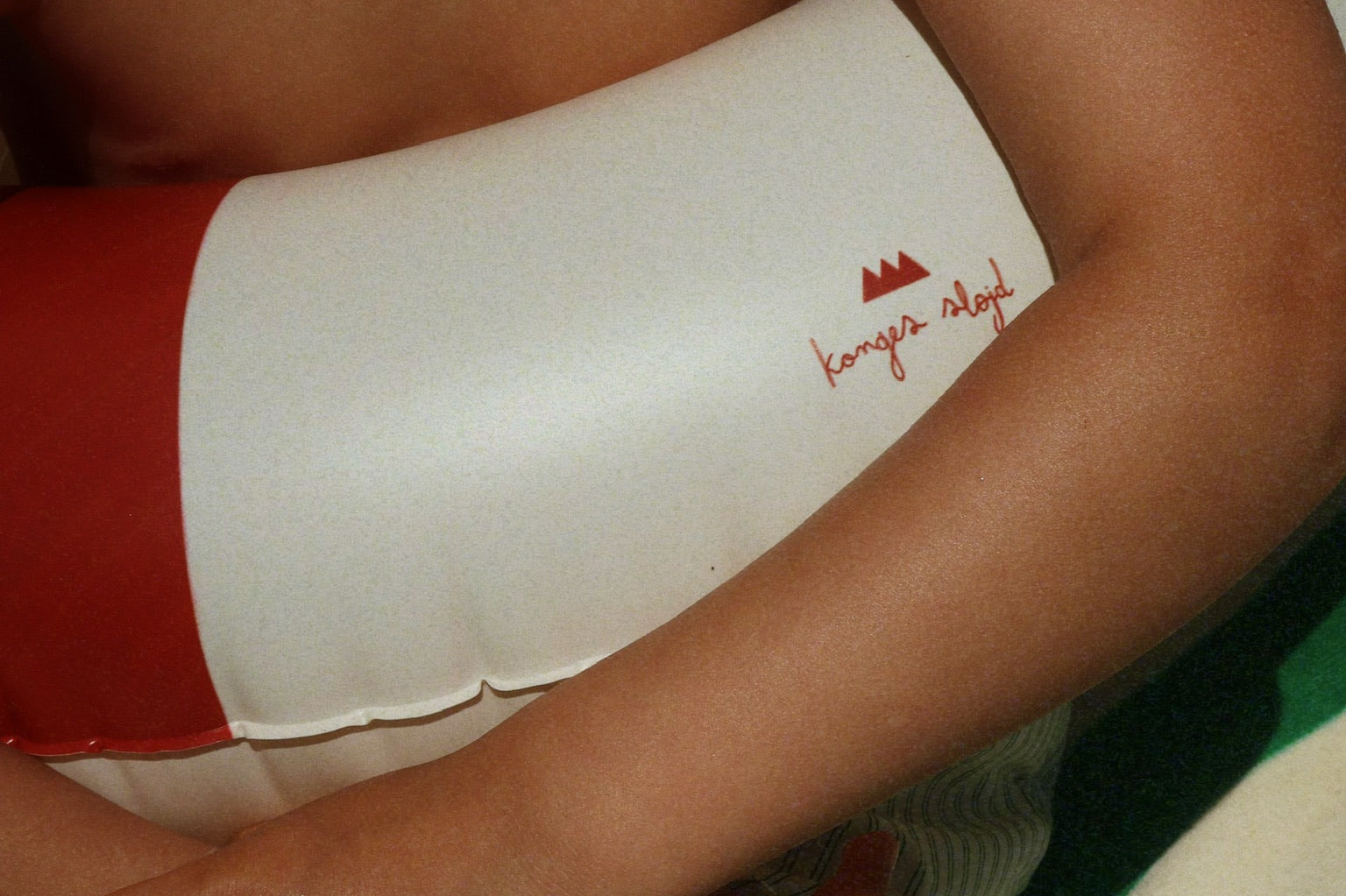 Konges Sløjd A/S SWIM RINGS green stripe