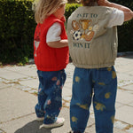 Konges Sløjd A/S Pantalon - Tissé lemon denim