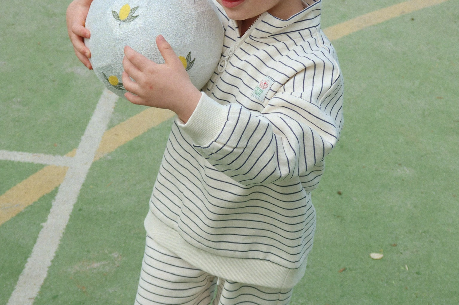 Konges Sløjd A/S JERSEY BLOUSES flintstone stripe