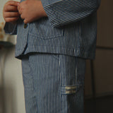 Konges Sløjd A/S WOVEN JACKETS & VESTS blue stripe