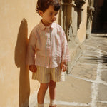 Konges Sløjd A/S WOVEN SHORTS & BLOOMERS soleil/bleu/basil stripe